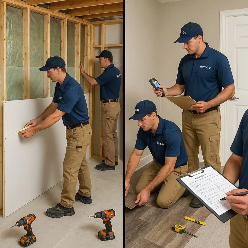 Repairs and Reconstruction process in Knightstown, IN
